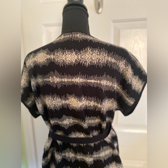 Pendleton Open Front Women’s Short Sleeve Belted Cardigan Size L / XL - Picture 7 of 15